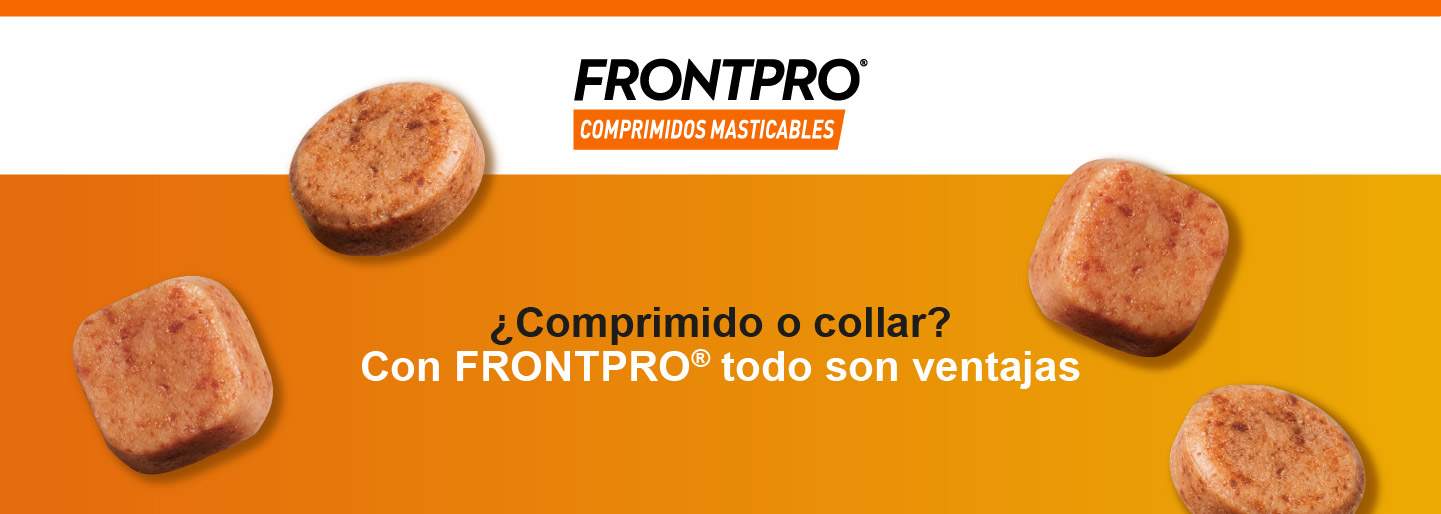 FRONTPRO PROTECCIÓN FÁCIL Y SABROSA CONTRA PULGAS Y GARRAPATAS