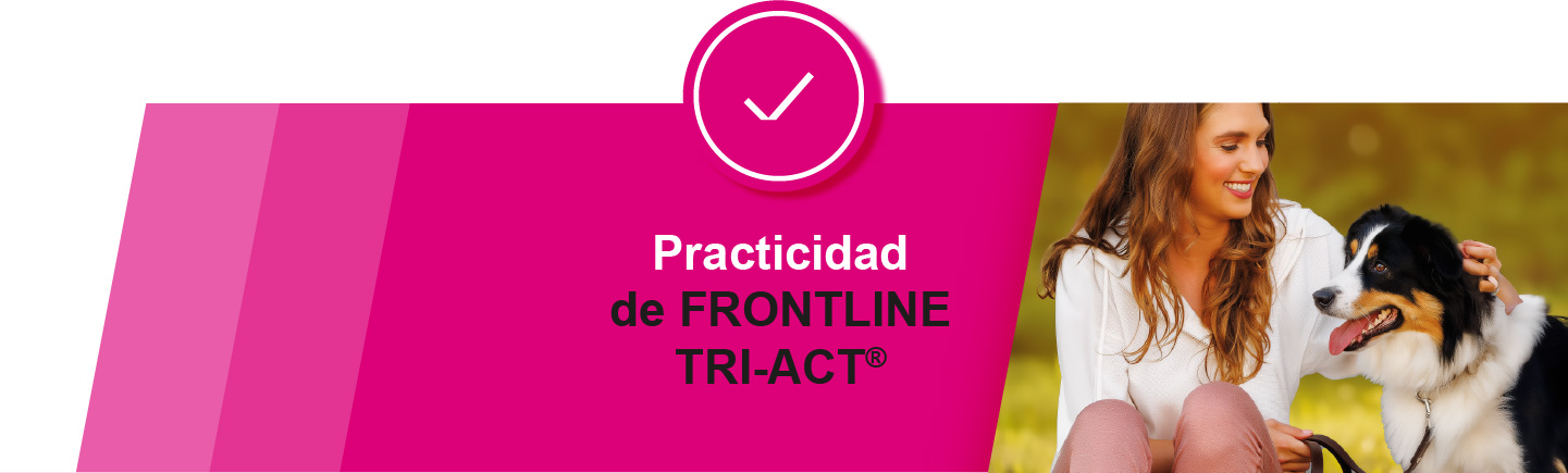 Practicidad Frontline tri-act